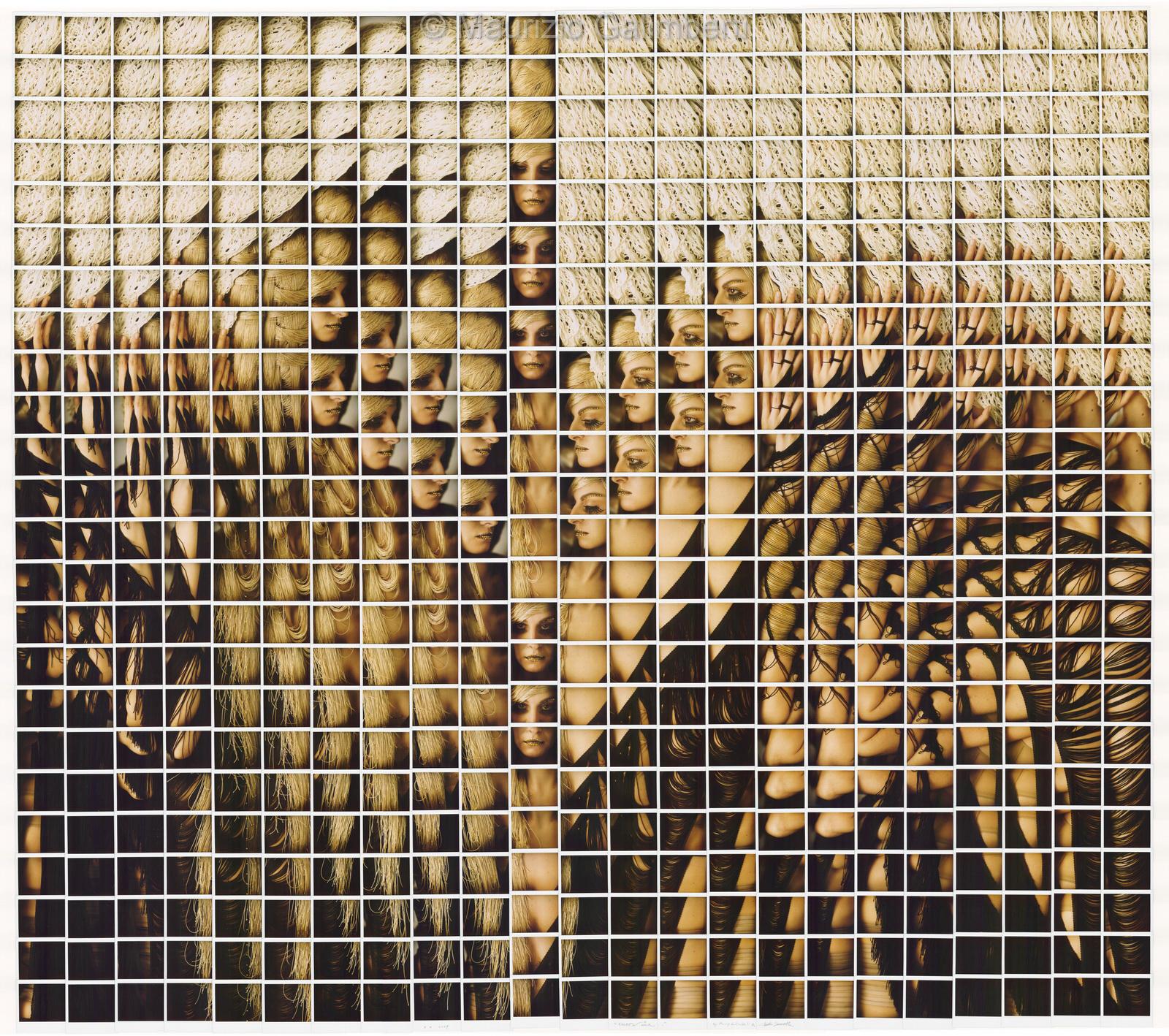 Maurizio Galimberti, mosaico polaroid