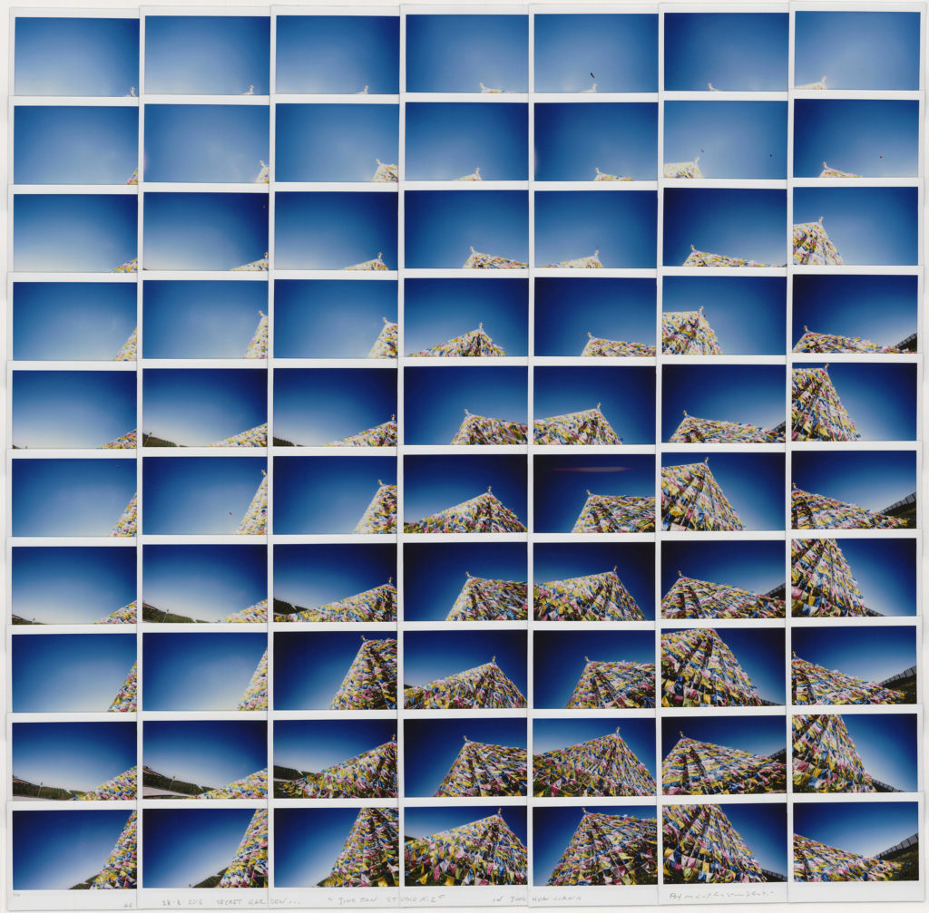 Maurizio Galimberti, Secret Garden - Jing Fan studio2, Collage polaroid