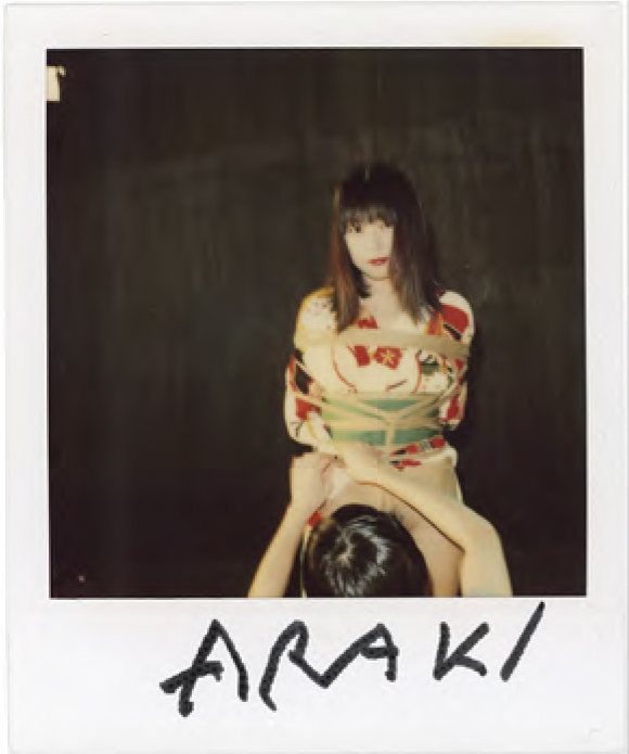 Nobuyoshi Araki, kinbaku polaroid