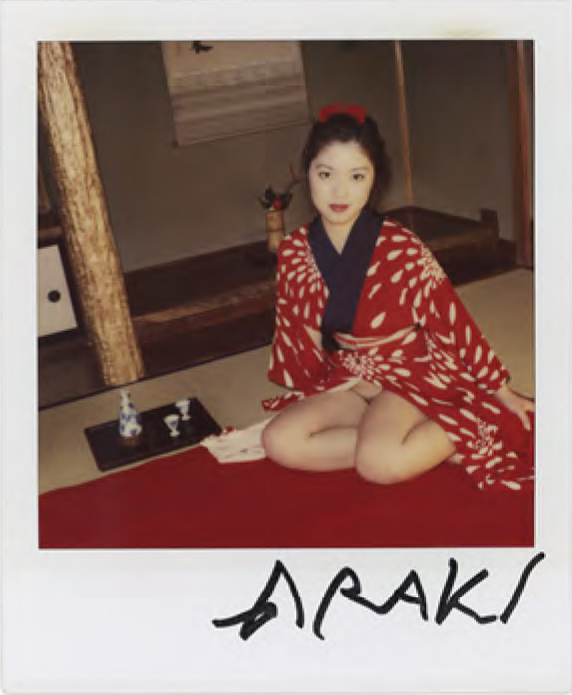 Nobuyoshi Araki, kinbaku polaroid