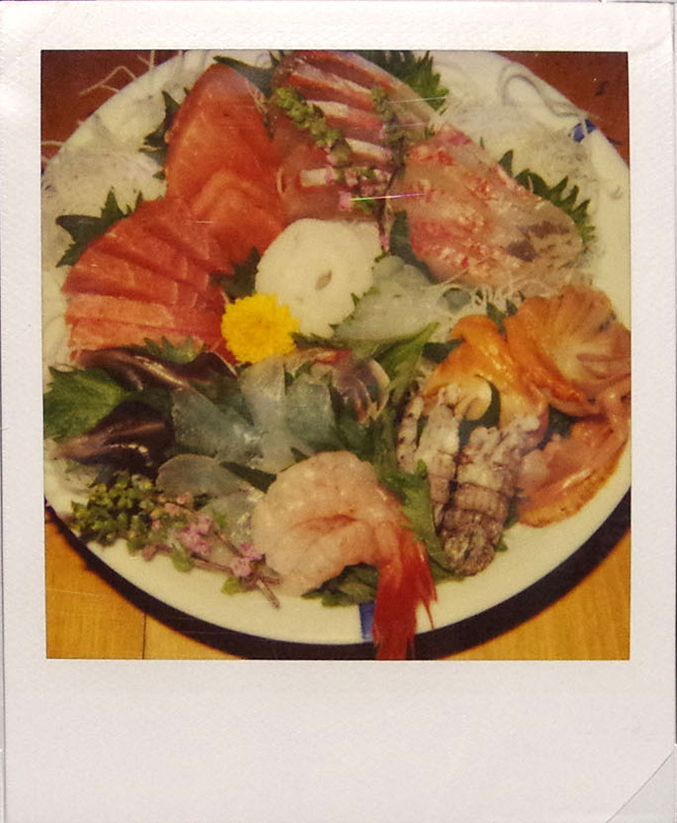 Nobuyoshi Araki food polaroid