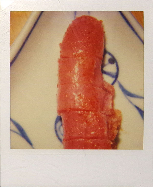 Nobuyoshi Araki food polaroid