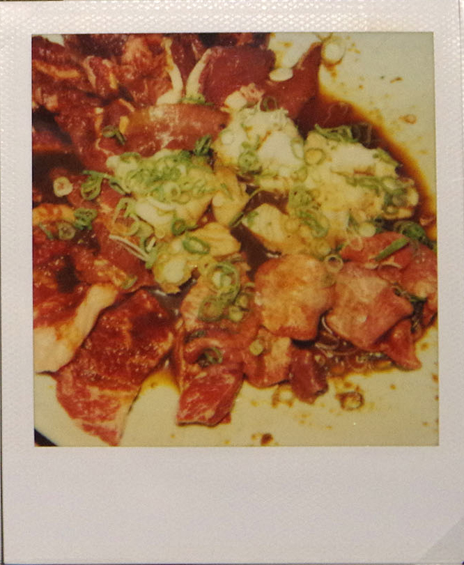 Nobuyoshi Araki food polaroid