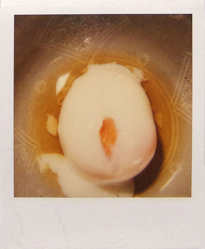 Nobuyoshi Araki food polaroid