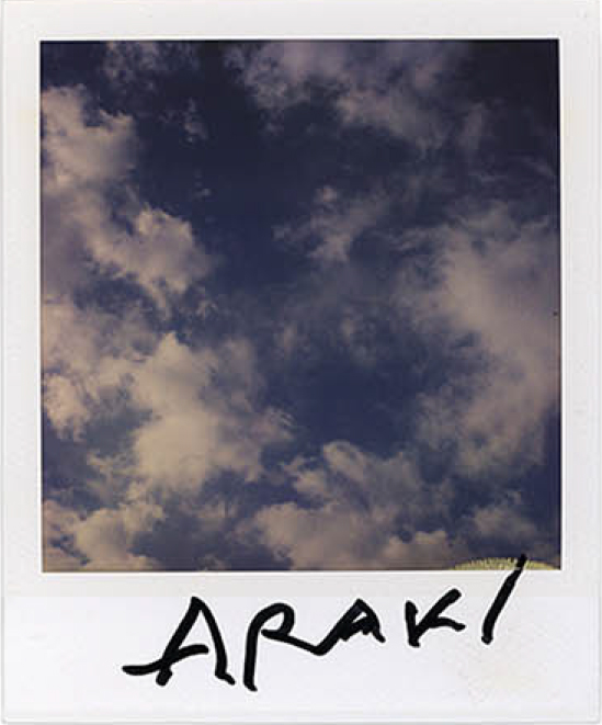 Nobuyoshi araki, Sky polaroid