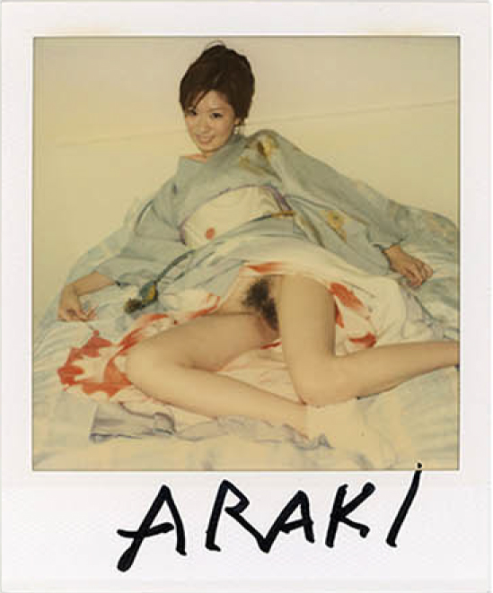 Nobuyoshi araki, kinbaku polaroid