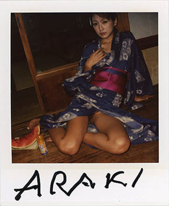 Nobuyoshi araki, kinbaku polaroid