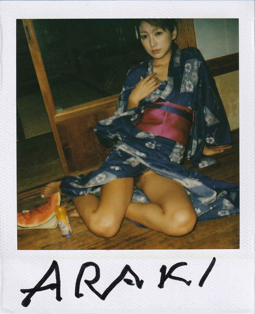 Nobuyoshi Araki, kinbaku polaroid, galleria13