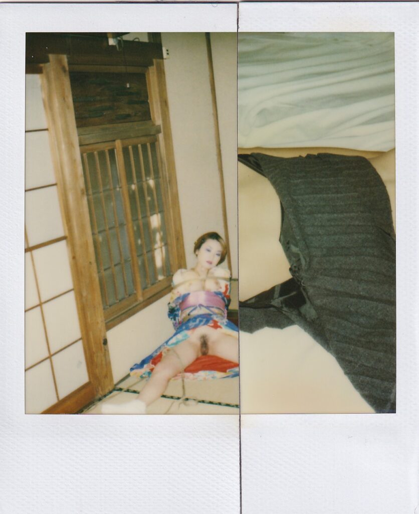 Nobuyoshi Araki, Arakiri polaroid 10.8x8.8 cm, signed
